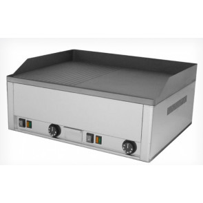 Electric fry top Model LRED60 Plate 1/2 smooth 1/2 striped