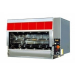 Gas planetary rotisserie ENG Model BETA108P Capacity N. 108 Chickens N. 12+6 spits cm 91