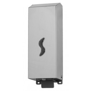 Foam soap dispenser with "pull" system in AISI 304 STAINLESS STEEL  MDL Model BRINOX 104030