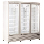 Ventilated refrigerated cabinet Model RFG1900 with 3 glass doors