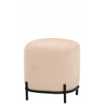 Indoor ottoman TESR Powder coated metal frame, fabric covering. Model 1774-S03