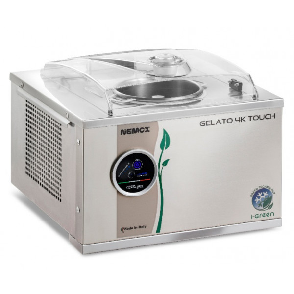 Countertop batch freezer for ice-cream. NMX Model GEL4ktouch
