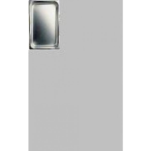 Stainless steel gastronorm container 18/10 AISI 304 GN 1/9 Model BA19100