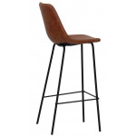 Indoor stool TESR Powder coated metal frame, synthetic leather shell.Model 1928-TD04