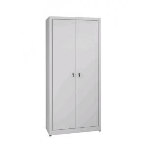Changing room locker made of sheet plastic zinc IXP N.2 COMPARTMENTS N.2 overlapped hinged doors Model 69402