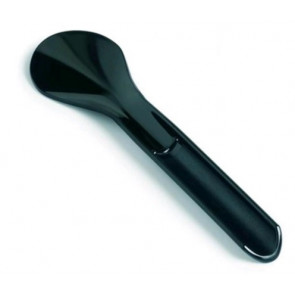 Ice cream spatula in Polycarbonate black color length mm. 26,5 Model GESP-PCN