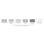 Ice cream display counters MON For 16 containers Model RIMINI16