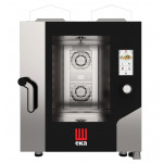 Gas combi convection oven with steam with TOUCH SCREEN controls Model MKF711GTS Capacity trays or grids n.7 1/1 GN Power 0,4 (kW) Thermal power 13 (kW)