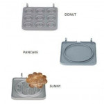 Waffle maker machine TP for interchangeable plates Power 2200W Model W-SYSTEM 1