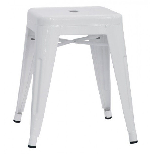Stackable indoor stool TESR Powder coated metal frame Model 1084-BT18