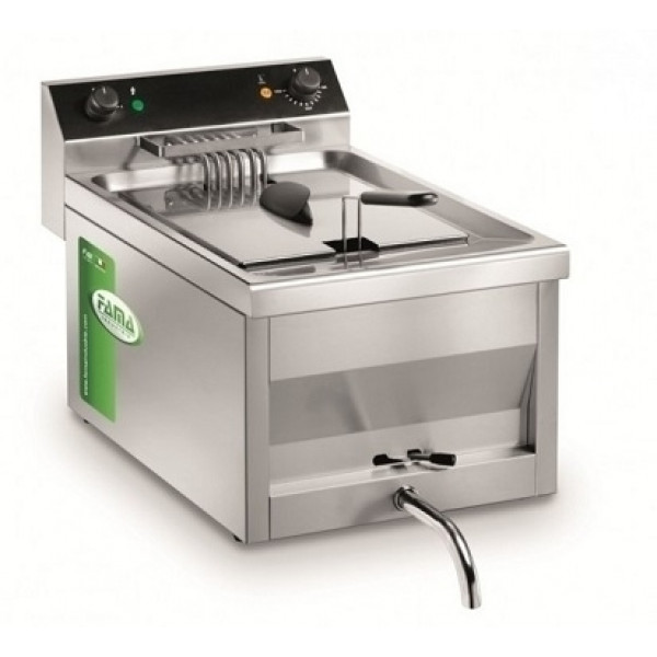 Electric fryer Countertop Model MFR12R with tap Power 9000 Watt