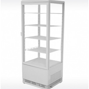 Ventilated refrigerated display\drinks display Model VRN98BIANCA Glass door