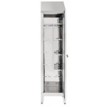 Brooms locker for pulls water made of stainless steel 430 IXP n.1 hinged door Model S5069605430