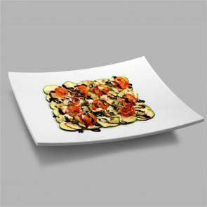 Square plate in melamine Model MPV220030