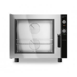 Electric convection oven with humidifier MDLR for gastronomy ,Hinged door Model GEU611