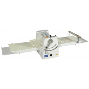 Dough sheeter for pasta and pizza conveyer belts size 800x488 mm Model SF500/800B