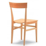Indoor chair TESR Wood frame Wood seat Model 1041-C25