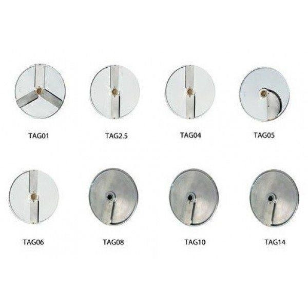 Cutting discs suitable for vegetable cutter Model TITANIUM