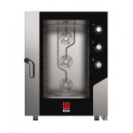 Electric combi convection oven with steam Model MKF1064S Capacity n.11 trays/grids GN 1/1 cm 53 x 32,5 Power Kw 15.4