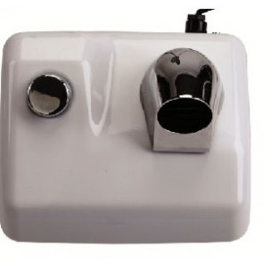 Wall dryer in white porcelain steel MDL timed drying 30sec - 3 min.. ,  brush motor with total power 2,400 W Model HAMET SALI & SCENDI 704080