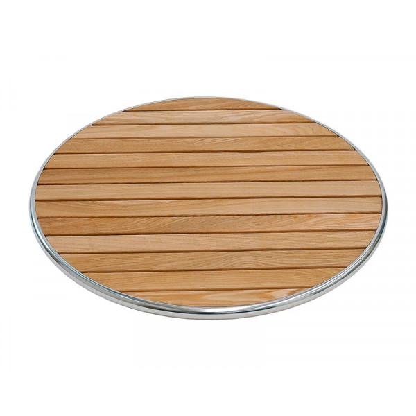 Outdoor top TESR WOOD band top, aluminum edge Model 198-MLR3