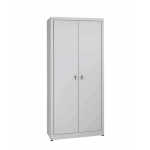 Changing room locker made of sheet plastic zinc IXP N.2 COMPARTMENTS N.2 overlapped hinged doors Model 69402