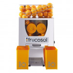 Stainless steel professiona automatic juicer Frucosol Model F50 Production 20-25 oranges per minute Max. ø 85 mm N. 2 waste storage containers