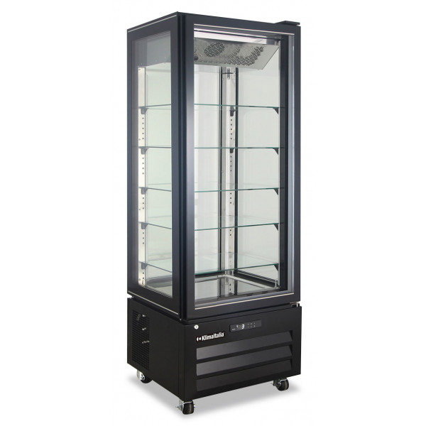 Pastry display four glass sides no frost KLI Model PSG76NFP