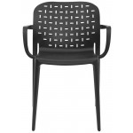 Stackable outdoor chair TESR Polypropylene frame with fiberglass Model 1502-9E