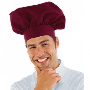 Chef hat Bordeaux IC 65% Polyester 35% Model 075003