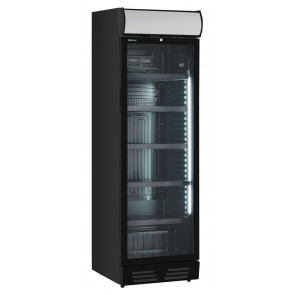 Refrigerated cabinet Model EKG390C BLK with glass door
