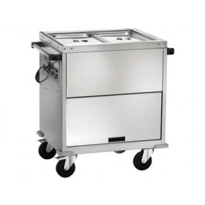 Heated trolley with dry hesating element Model CTS1757(1x1/1GN)