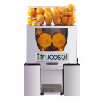 Stainless steel professiona automatic juicer Frucosol Model F50 Production 20-25 oranges per minute Max. ø 85 mm N. 2 waste storage containers