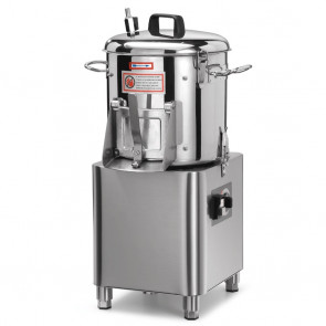 Potato peeler Model PPJ6SC Capacity 10 LT r.p.m. 320 Hourly production kg/h.105