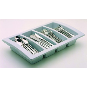 Cutlery tray in polyethylene. Size cm. L 53 x P 32,5 x 10 h Model 1128-0