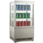 Ventilated refrigerated cabinet\drinks display Model AK58EB Glass door