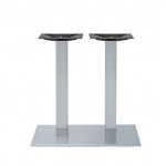 Indoor base TESR Satin stainless steel frame, adjustable feet Model 402-6033I