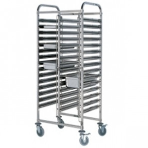 Tray trolleys SR Capacityn.15x2 Tray GN 1/1 Model 75003000