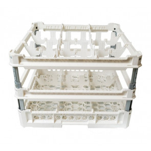 Classic rack with 9 square compartments GD Model KIT 4 3x3