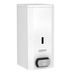 Dispenser of liquid soap MDC Stainless Steel White manually operated vandalproof Model DJ0031