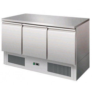 Static refrigerated Saladette Model S903TOP three doors