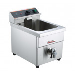 Induction fryer with tap Model FRI8LT Power 3500 Watt