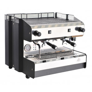 Professional espresso coffee machine 2 groups Semi Automatic - COMPACT Model VITTORIA2CPSA