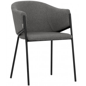 Indoor armchair TESR Powder coated metal frame, fabric . Model 1939-UK02