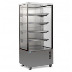 Hot wall-site multideck made of stainless steel Model MAGMA 1300