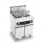 Gas fryer with cabinet KAR Model GT17+17 Two tanks