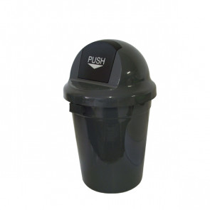 Push bin in polypropylene dark grey MDL - Model GABIPUSH 102010