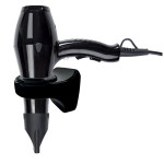 Hair dryer with ABS casing BLACK MDL 1,000 W AC motor Max. 2 speed combinations Model YUL PRO FIT 704026