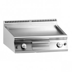 Electric fry top chromed smooth plate MDLR Model CL9080FTESCRT