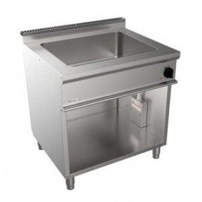 Electric bain-marie CI N. 1 well  GN 2/1 h 20 cm - N. 1 open compartment Power kW 3 Model RisBa002